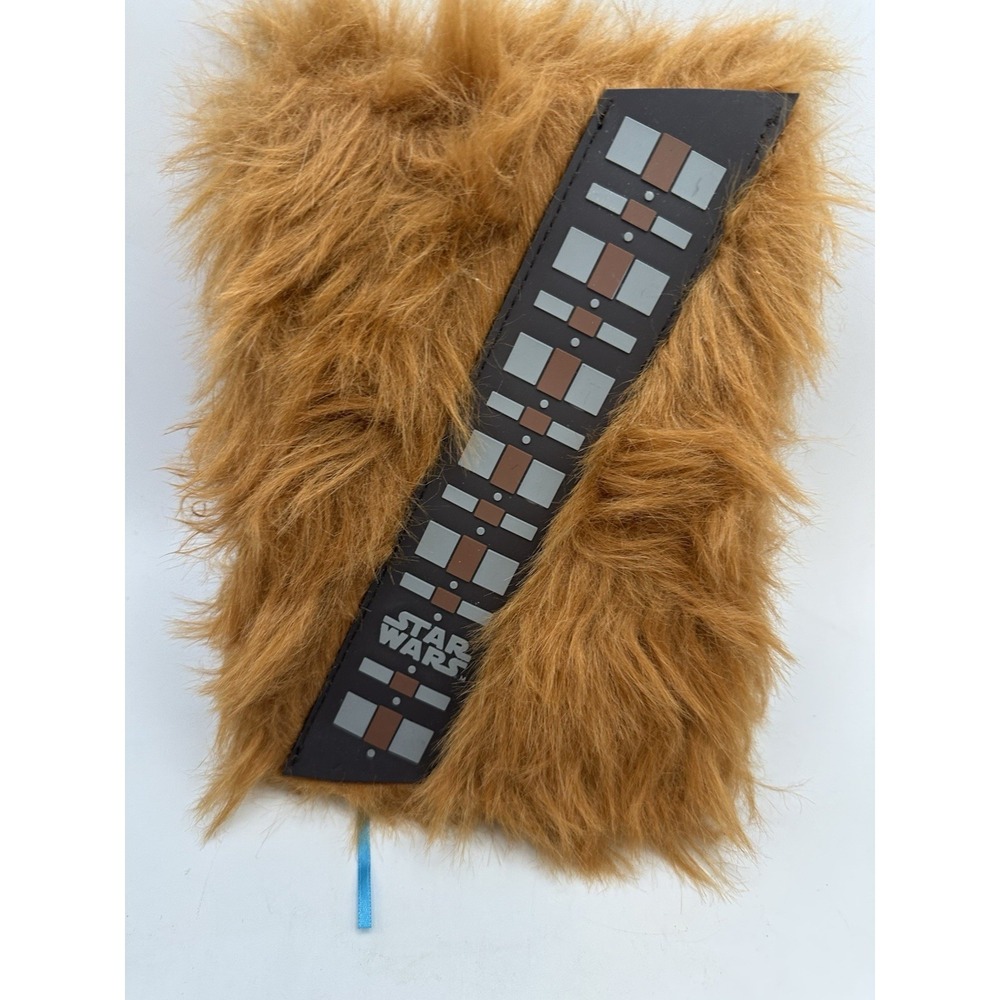 Disney Store Chewbacca Fur Star Wars Journal Notebook‎ 8" x 6" in size